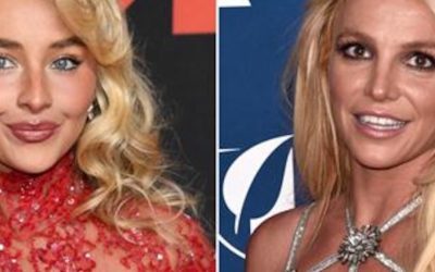 How Sabrina Carpenter Paid Homage to Britney Spears at MTV VMAs 2025