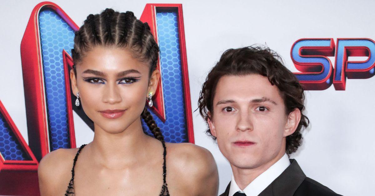 picture of Tom Holland and Zendaya