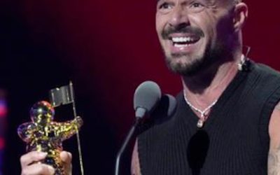Ricky Martin Makes Rare Comment About His Kids During Latin Icon Award Speech at 2025 MTV VMAs
