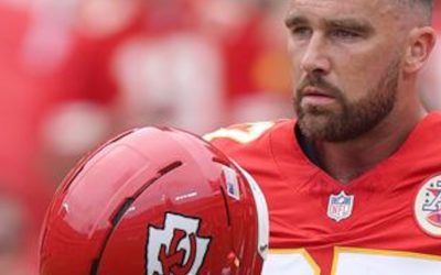 Travis Kelce Slams His Helmet Down During Tense Game Against Philadelphia Eagles