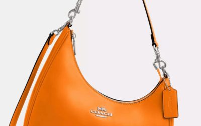 This Pumpkin Orange Coach Bag Is Everything and It’s on Sale