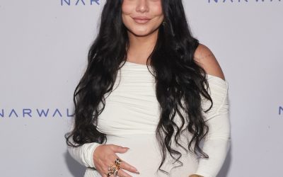 Pregnant Vanessa Hudgens Is Radiant in New Photos Showcasing Baby Bump With Cole Tucker