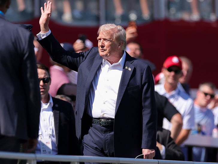 Donald Trump At Ryder Cup