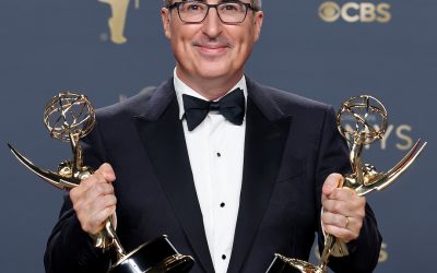 What John Oliver Said That Got Bleeped During Emmys Acceptance Speech