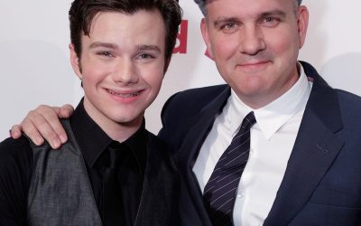 Glee’s Chris Colfer Has Sweet Reunion with Onscreen Dad Mike O’Malley
