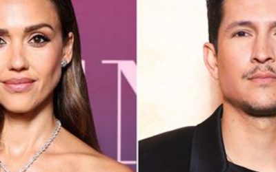 Jessica Alba & Danny Ramirez Pack on the PDA at 2025 US Open
