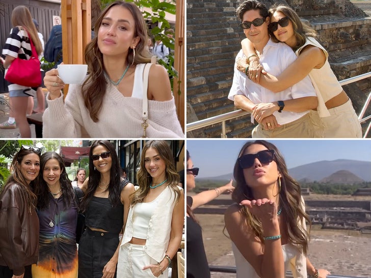 0366d980587c416e9710150c6b71ec8d_md Jessica Alba Livin' It Up In Mexico City!