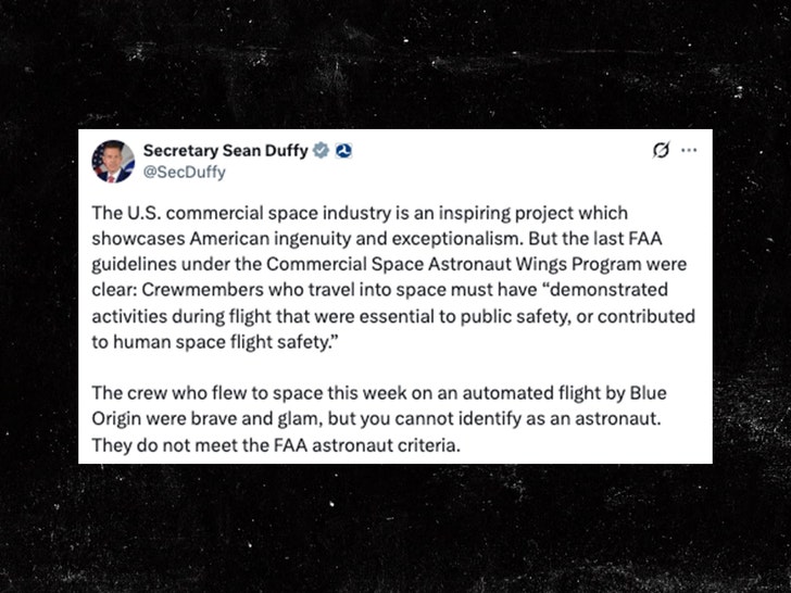 sean duffy on blue origin flight katy perry gayle king and lauren sanchez x 1