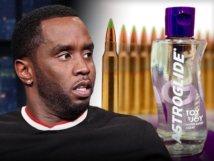 p diddy astroglide green tip bullets main getty