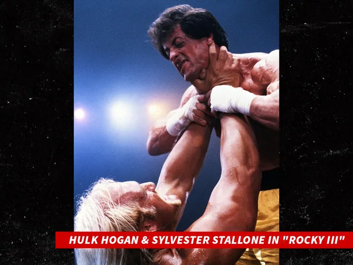 Hulk Hogan & Sylvester Stallone in