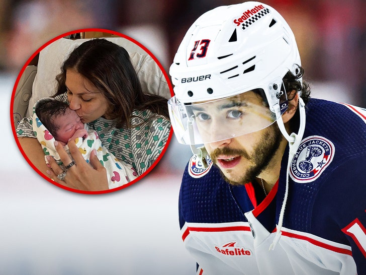 johnny gaudreau wife new baby getty insta 1