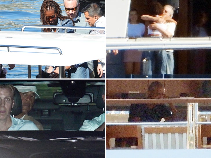 0d57499c51e44215bc656e71e754b21d_md Barack and Michelle Obama Step Aboard Steven Spielberg’s Yacht