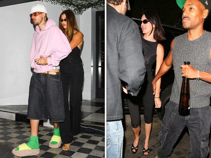 0ea9827bcaa3456ea74c8004e0f6bd6d_md Celebs Attend ‘Swag’ Album Release Party with Justin and Hailey Bieber