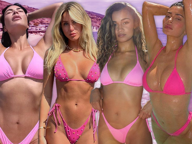 101d10429f5d4af78392a9dae4f9fa09_md Hot Stars In Pink Bikinis