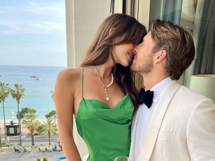 110ce44d3d0f4d4589161a6632b8e75d_md Glen Powell And Gigi Paris -- Happier Times!