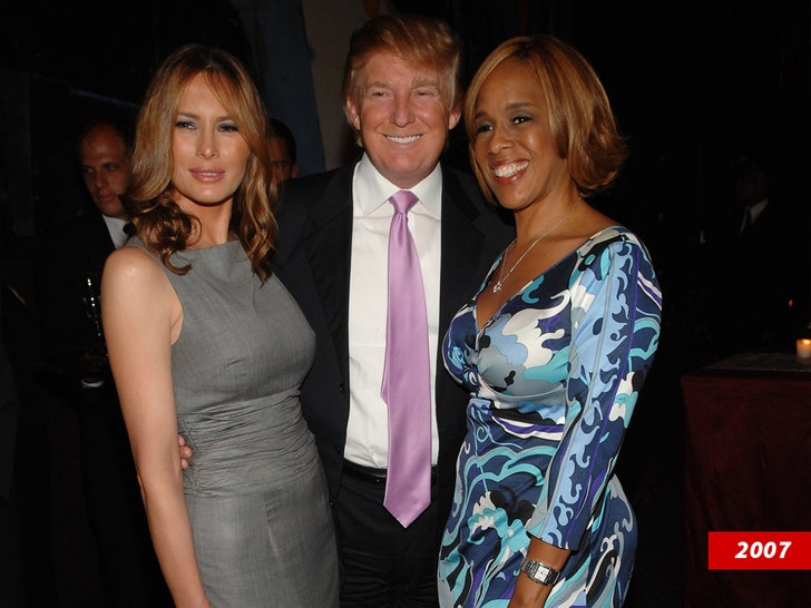 donald and ivanka trump and gayle king 2