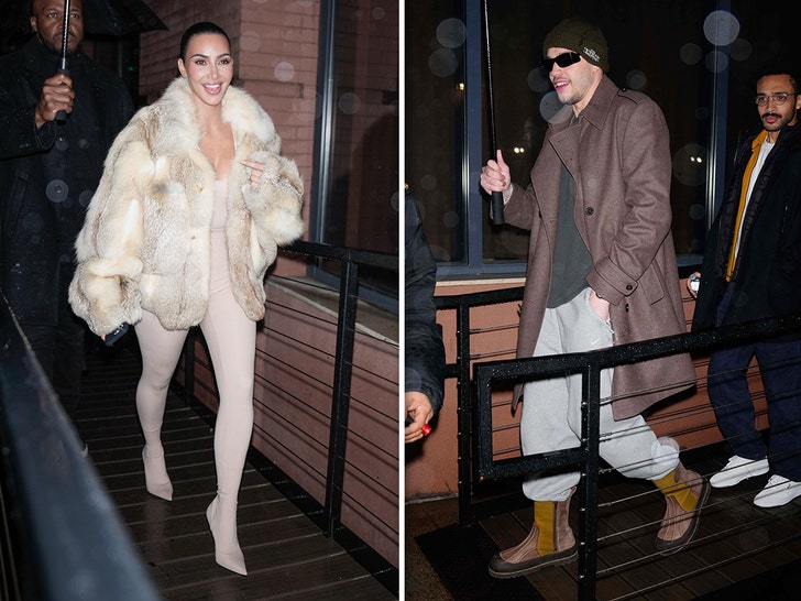 1eb353bc8c194b55bafc197ddcd90a73_md Kim Kardashian and Pete Davidson Attend Chris Rock's Birthday