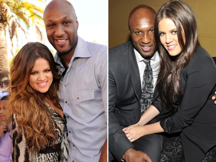 Lamar Odom and Khloe Kardashian Photos