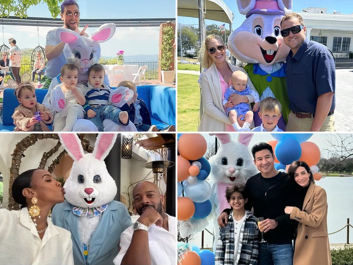 2a628957b0314e1a990d506ddb70cc5c_md Celebs With The Easter Bunny -- Happy Easter!