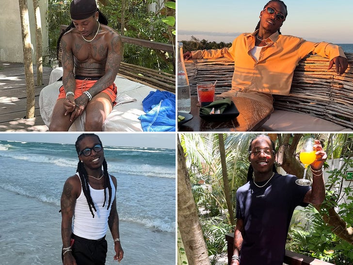 2aa380c2a35a4a29ba3d85a14853b6f7_md Jacquees Livin' It Up On His Tulum Getaway