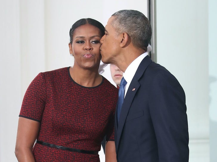 Barack and Michelle Obama Together In The White House