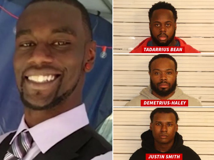Tyre Nichols Fatal Beating Tadarrius-Bean,-Demetrius-Haley-and-Justin-Smith-mug-shots
