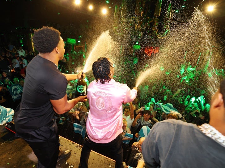 Eagles Celebrate Super Bowl Win In Vegas