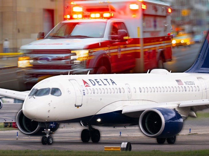 delta plane ambulance main getty
