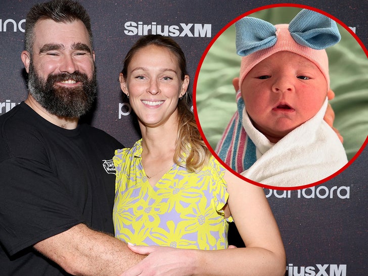 0401 jason and kylie kelce baby main getty comp