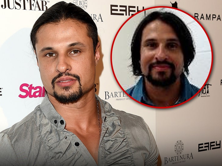 Ash Armand and mug shot getty 1