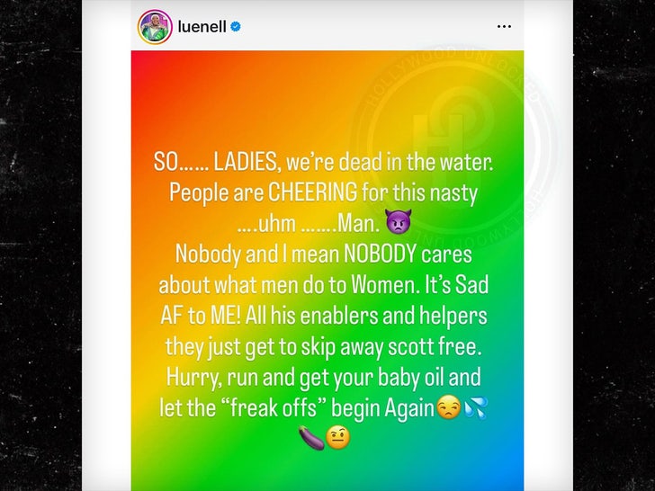 luenell diddy hollywood unlocked instagram sub