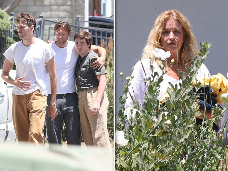 3b93f1280afe4d33a1ebec69602deea9_md Michael Madsen's Sons Hug Outside Malibu Home Where He Died