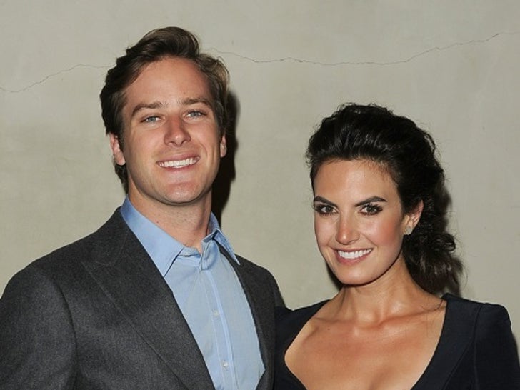 3c4e9216b7ce59be8f45b31afdb4bf10_md Armie Hammer and Elizabeth Chambers -- Happier Times