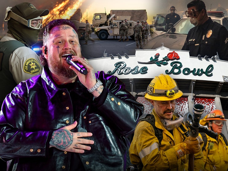 Jelly Roll Putting on Concert for Los Angeles First Responders