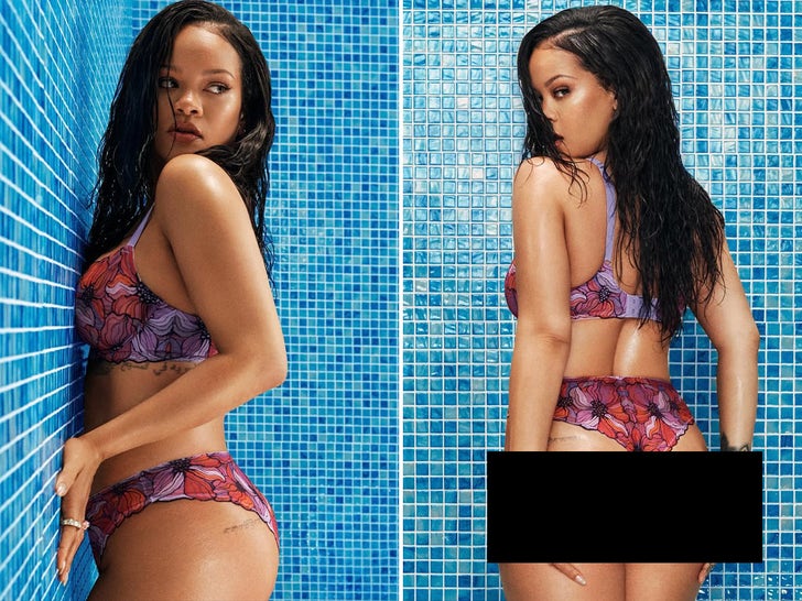 40239a32e20441478b8313ec324b8212_md Rihanna Strategically Hides Baby Bump During Sexy Fenty Lingerie Shoot