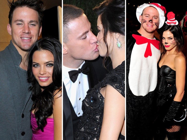 41c451bae26a410ba74c867af9eb0f75_md Channing Tatum and Jenna Dewan -- Happier Times