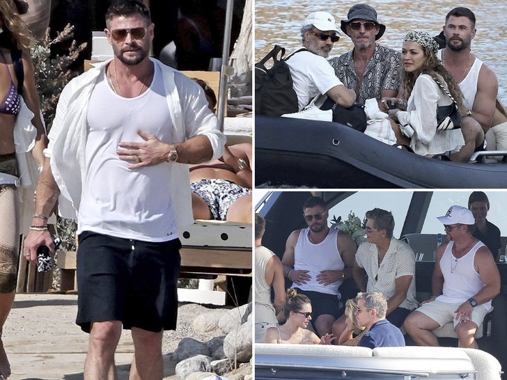 4315ddb3257c45b698c445a3bad43d81_md Chris Hemsworth Celebrates Bday With Brother Liam, Matt Damon, Rita Ora & More In Ibiza