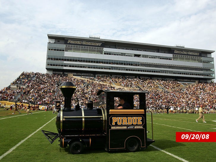 Purdue Boilermaker Special train getty