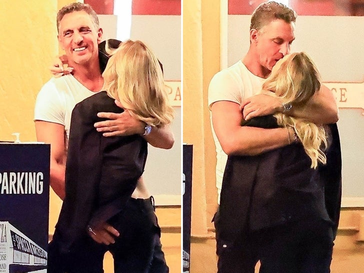 4c5fa7294a81462b884217348c50a913_md Mauricio Umansky Kissing And Grabbing A Mystery Woman In Los Angeles After Dinner