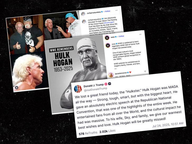 Tributes To Hulk Hogan On Social Media