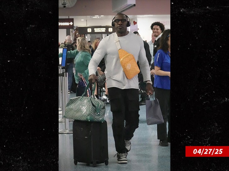 shannon sharpe airport sub backgrid