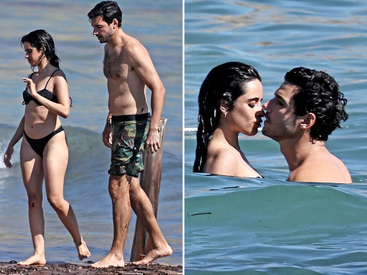 52af6041ac4242299a814c1c54264ca9_md Camila Cabello And BF Henry Junior Chalhoub Steamy PDA On Hot Ibiza Vacay
