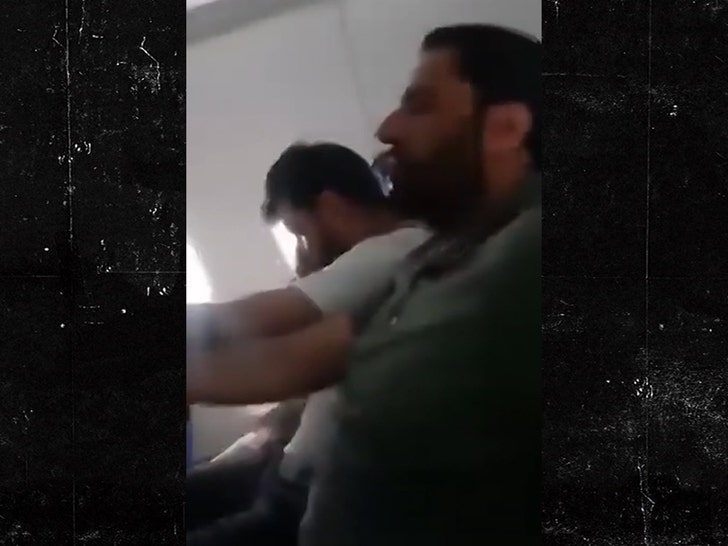 Plane Passengers Panic