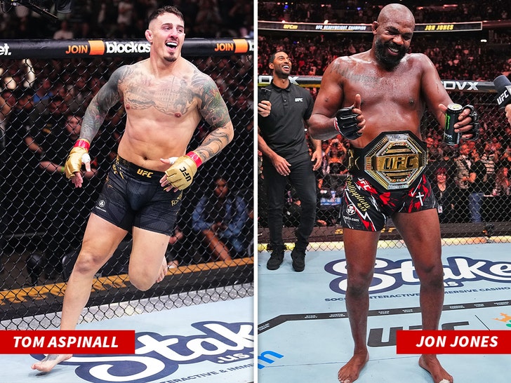 jon jones and Tom Aspinall getty 1