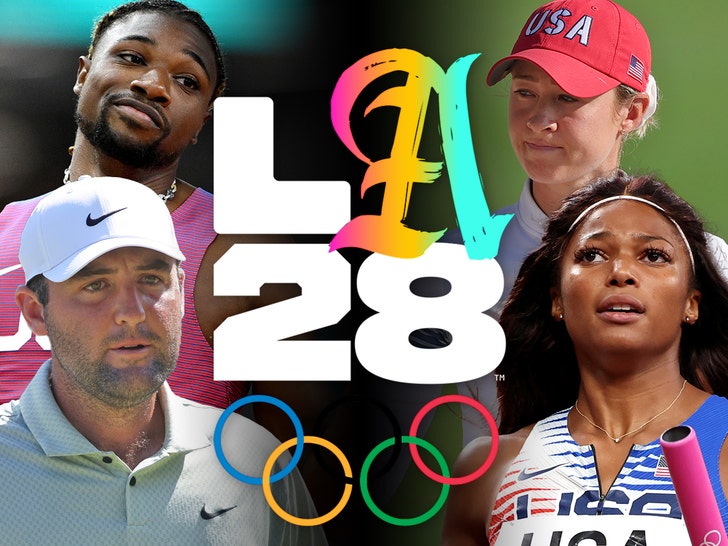 scottie scheffler noah lyles nelly korda gabby thomas la28 mixed gender olympic events getty 1