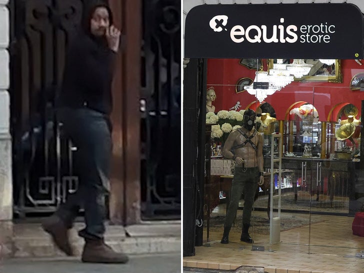 57726f0f8b5e45b291cc0570982a1422_md Kanye West Shops at Sex Store in Spain