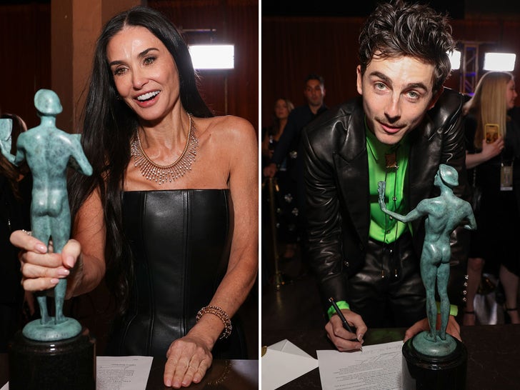 5f017a9b3b1943c69b3902c5a6ea71c4_md Celebs Get SAG Awards Engraved At Statuette Room
