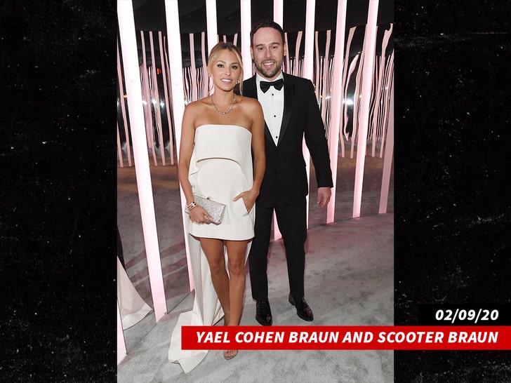 Yael Cohen Braun and Scooter Braun getty 1
