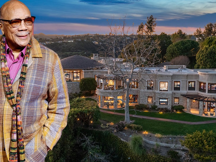 620a343206454432928f4ec47c65d8f4_md Quincy Jones' Bel Air Estate Lists for $59.995M