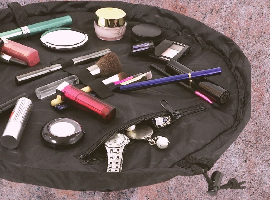 652edae4-c452-45b1-a1ab-1dc4433c97b9_1745015788 Shop Lay-n-Go Cosmo Drawstring Cosmetic & Makeup Bag Organizer